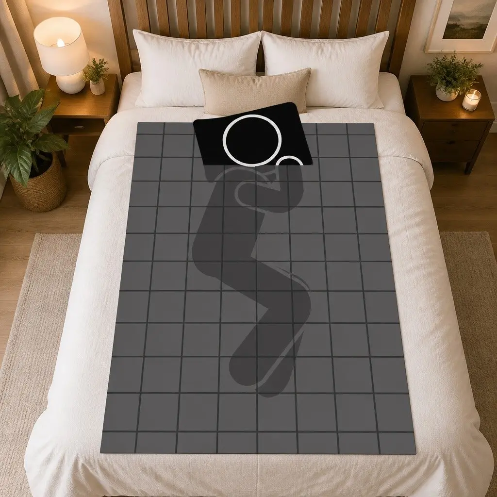 Goose Down Feather Quilt Double Cotton 700GSM White All Season Baffle Box Stitched