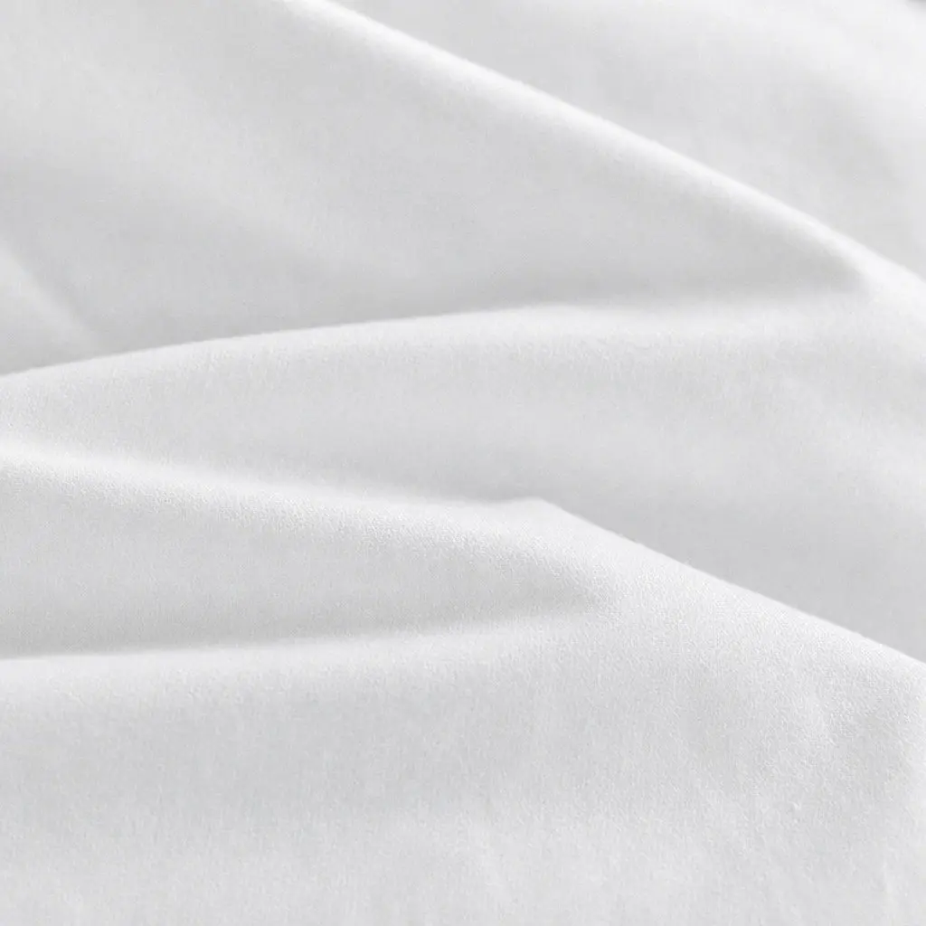 Goose Down Feather Quilt Double Cotton 700GSM White All Season Baffle Box Stitched