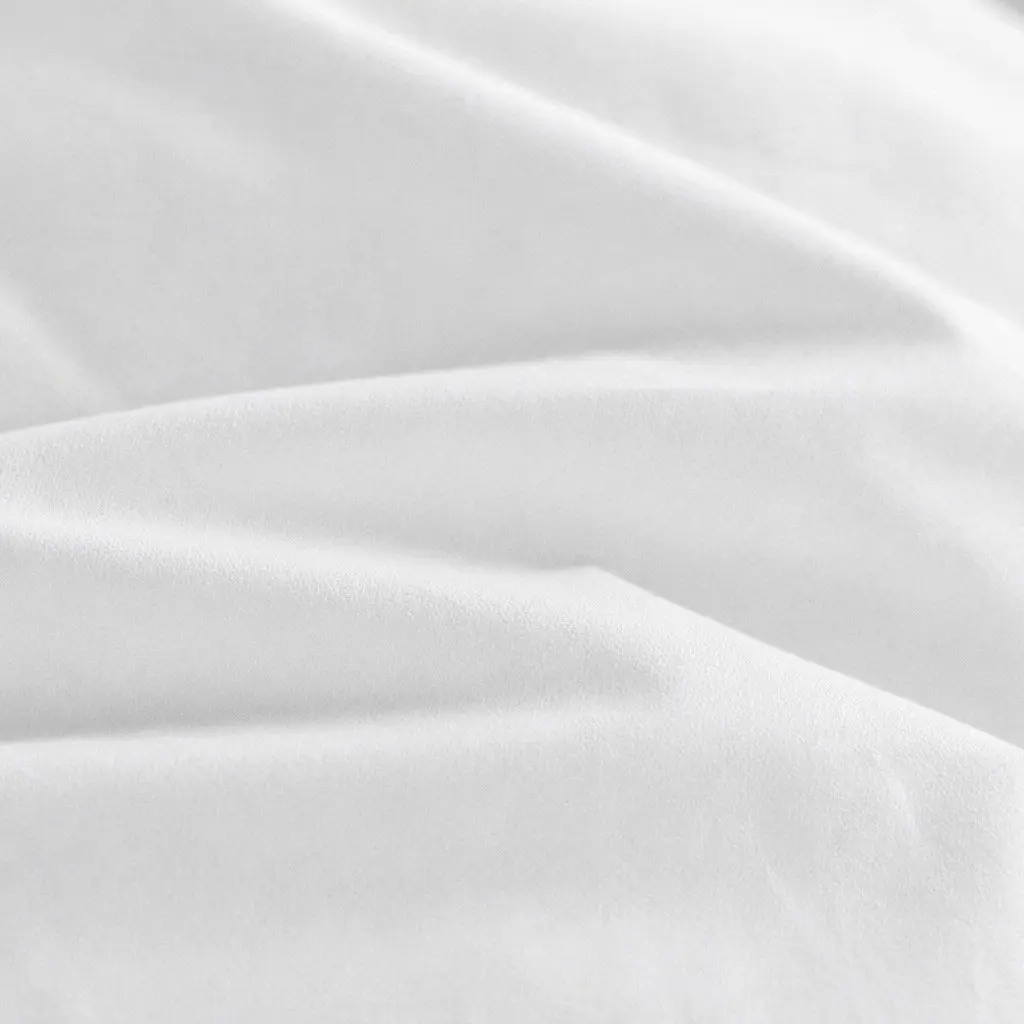 Single Quilt Goose Down Feather 700GSM Cotton Cover Lightweight White All Season