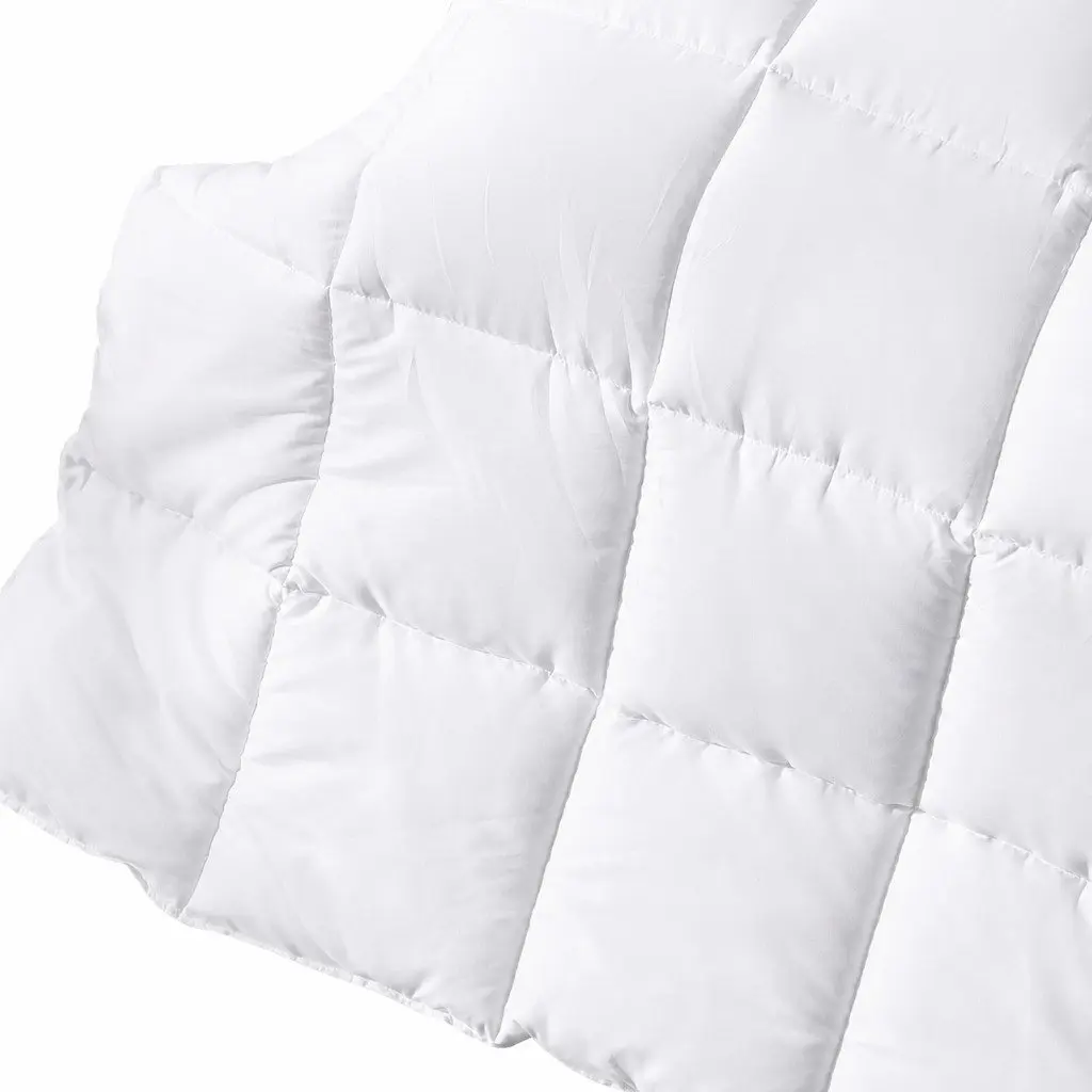 Bamboo Quilt 400GSM All Season King Size Bedding Winter Warm Baffle Box Design