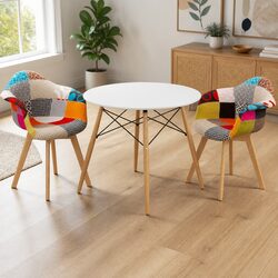 Functional 3-Piece Dining Set for Everyday Use