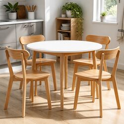 Practical Round Dining Set for Everyday Use