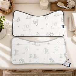 Practical 2 Pack Burp Cloths for Feeding and Teething