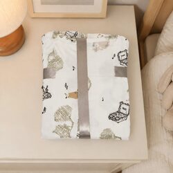 Comfortable Short Sleeve Pajama Set for Kids 110 Size