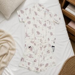 Everyday Kids Bamboo Fiber Pajama Set - Pinecone Space