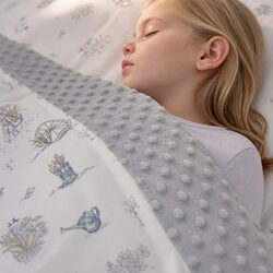 Kids Padded Minky Blanket for Various Home Uses
