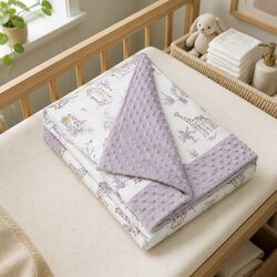 Practical Padded Blanket for Nursing and Travel