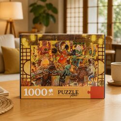 Secret Cafe Jigsaw Puzzle: Perfect for Family Nights