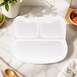 Practical Stickie Plate for Toddler Mealtime Management