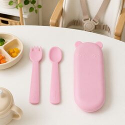 Practical Feedie Fork & Spoon Set for Everyday Use