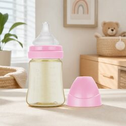 Practical Feeding Bottle for Newborns – 200ml Capacity