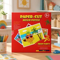 Children's Paper Cutting Kit Model Craft Art Activity Scissors