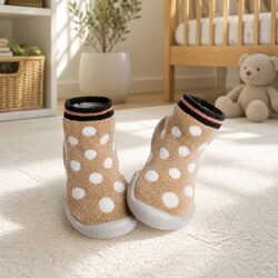 Practical Kids Glow in the Dark Slipper Socks for Home Use
