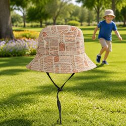 Reversible Bucket Hat for Kids, Ideal for Outdoor Play