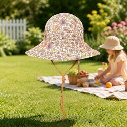 Practical Kids Reversible Bucket Hat for Sunny Days