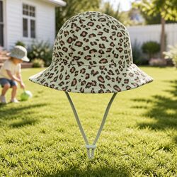 Toddler Bucket Hat for Everyday Adventures - Leopard Print