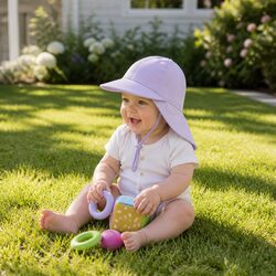 Versatile Legionnaire Hat for Baby Sun Safety in Carriers