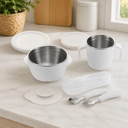 Practical Kids Feeding Set with Suction Base