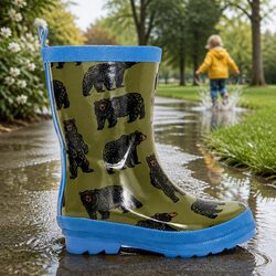 Practical Kids Rain Boots for Rainy Days Outdoors
