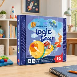 Versatile Logic Box Toy for Cognitive Development at Home