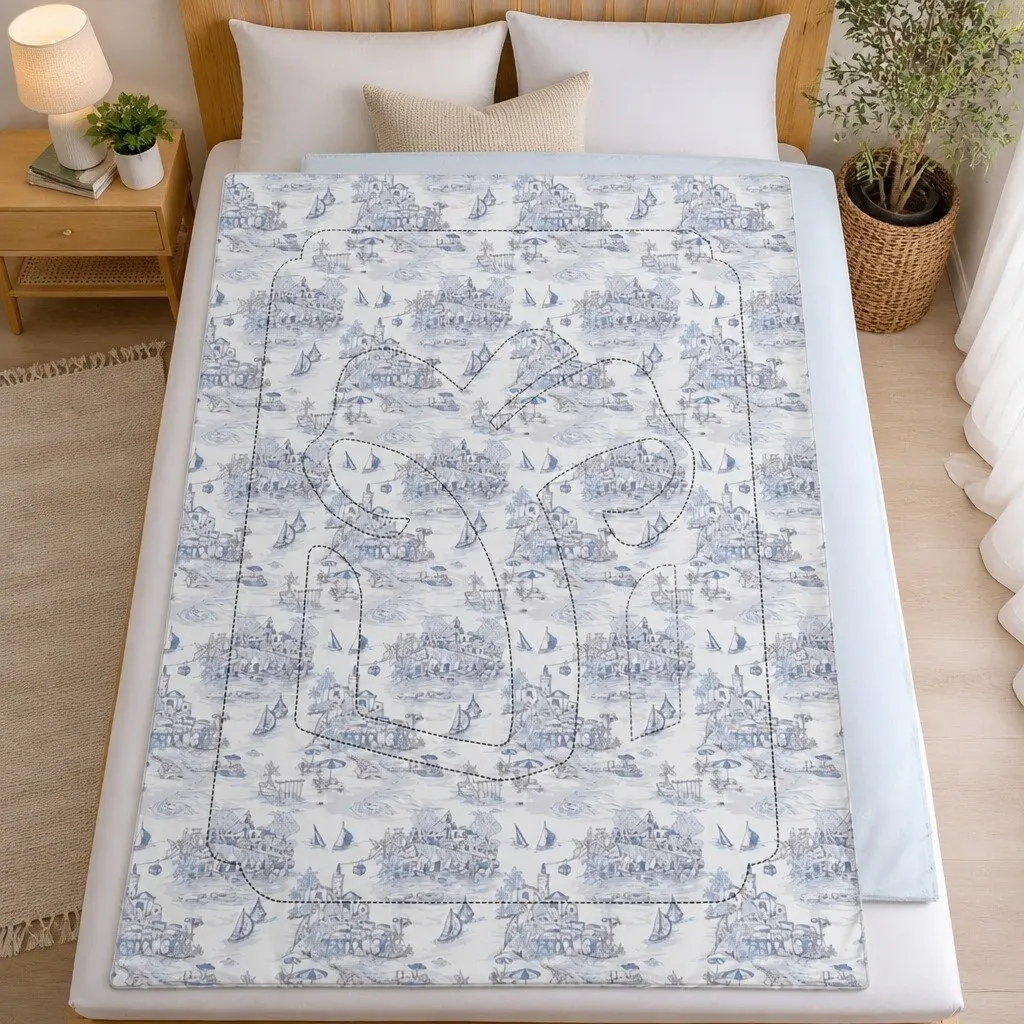 Cooling Comforter Blanket Moisture-Wicking Lightweight 200x230cm Breathable