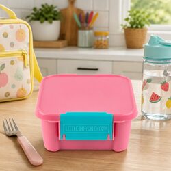 Bento Two Kids Lunch Box Snack Container Leakproof Compartments On The Go