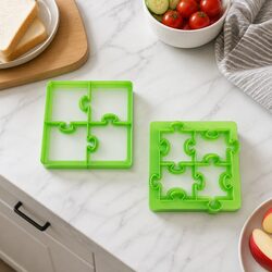 Puzzle Sandwich Cutters for Creative Lunches at Home