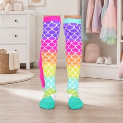 Mermaid Socks with Playful Design for Daily Wear