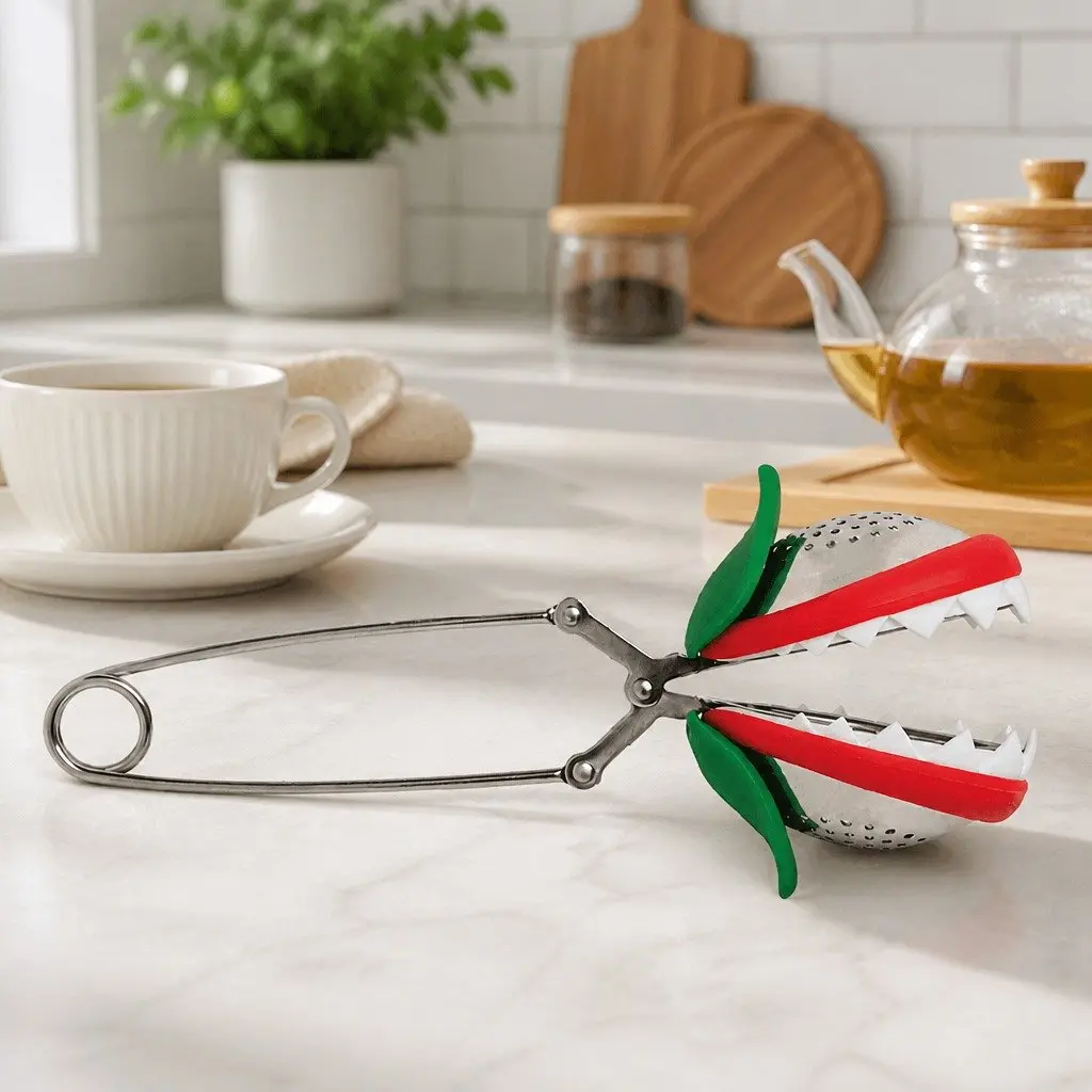 Tea Infuser Silicone Stainless Steel Size Colour