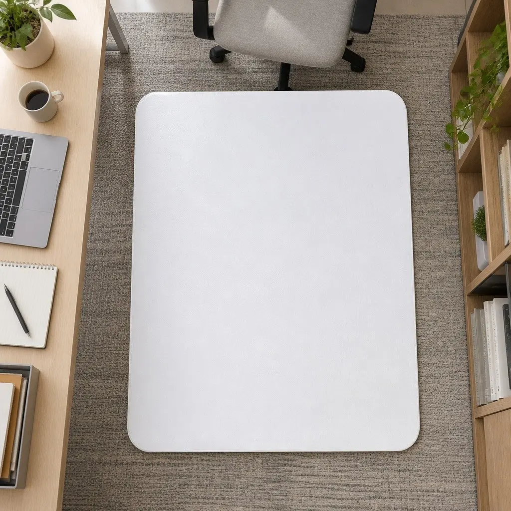 Chair Mat Floor Protector PVC Plastic 120X90cm Clear