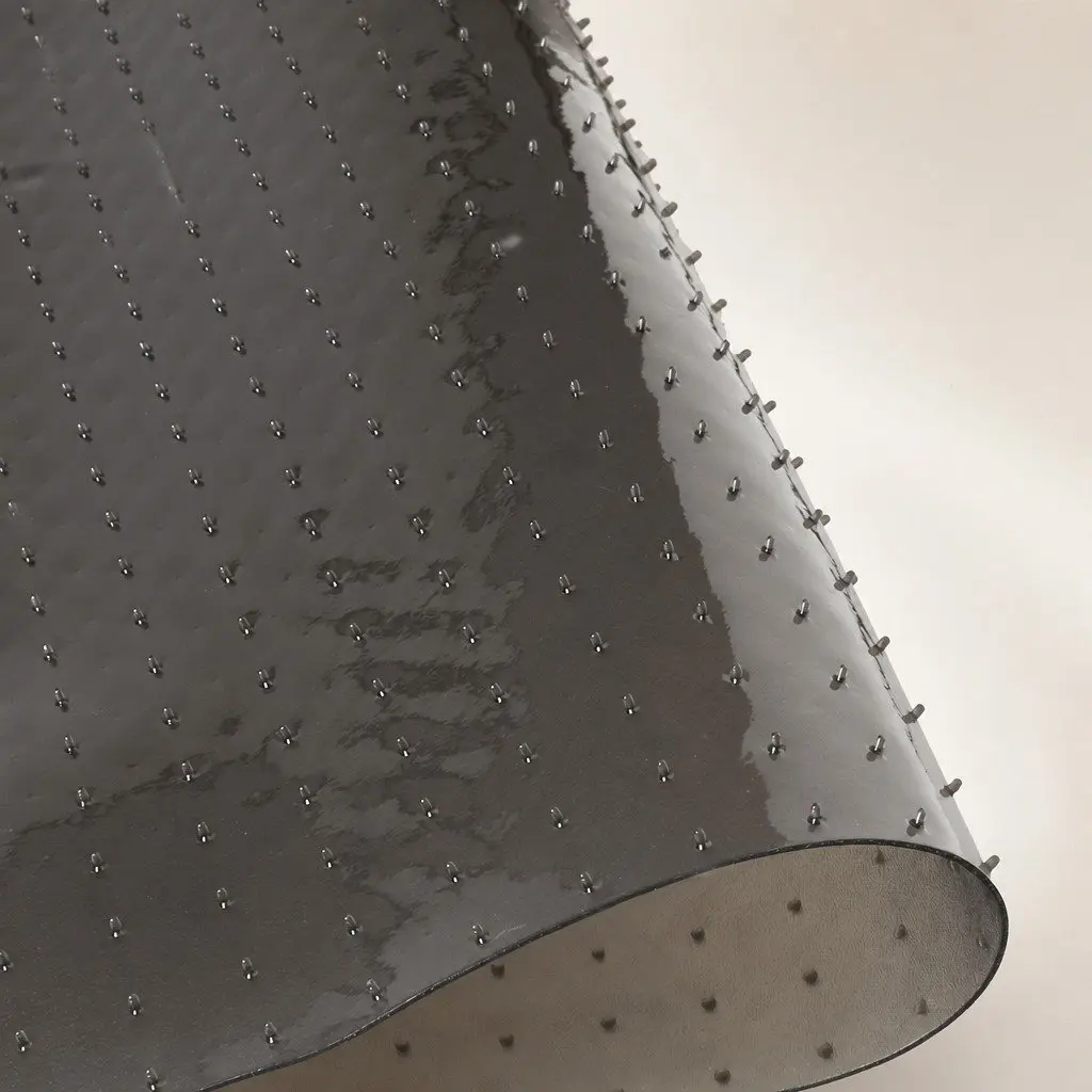 Chair Mat PVC Plastic 120cm x 90cm Clear or Black Floor Protector for Home Office Desk Rolling Caster