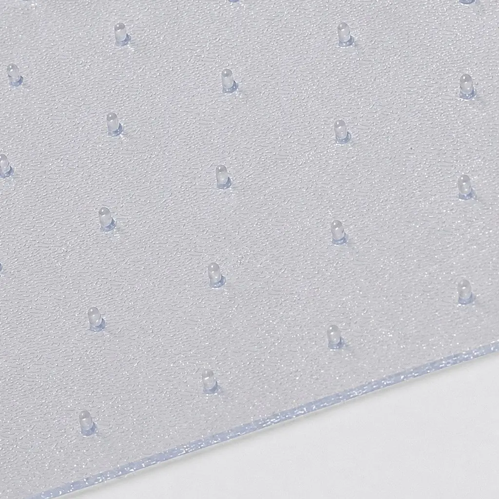 Chair Mat PVC 120X90cm Clear Gripper for Carpet
