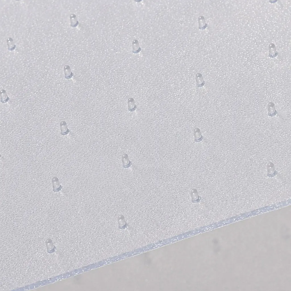 Chair Mat PVC 120cm x 90cm Clear Carpet Floor Protector for Office Home Use