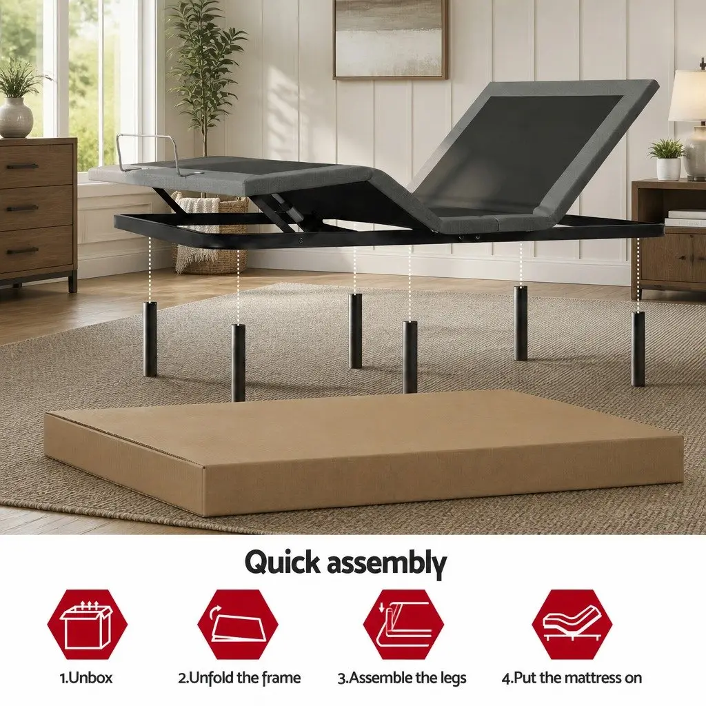 Adjustable Bed Frame for Various Home Needs