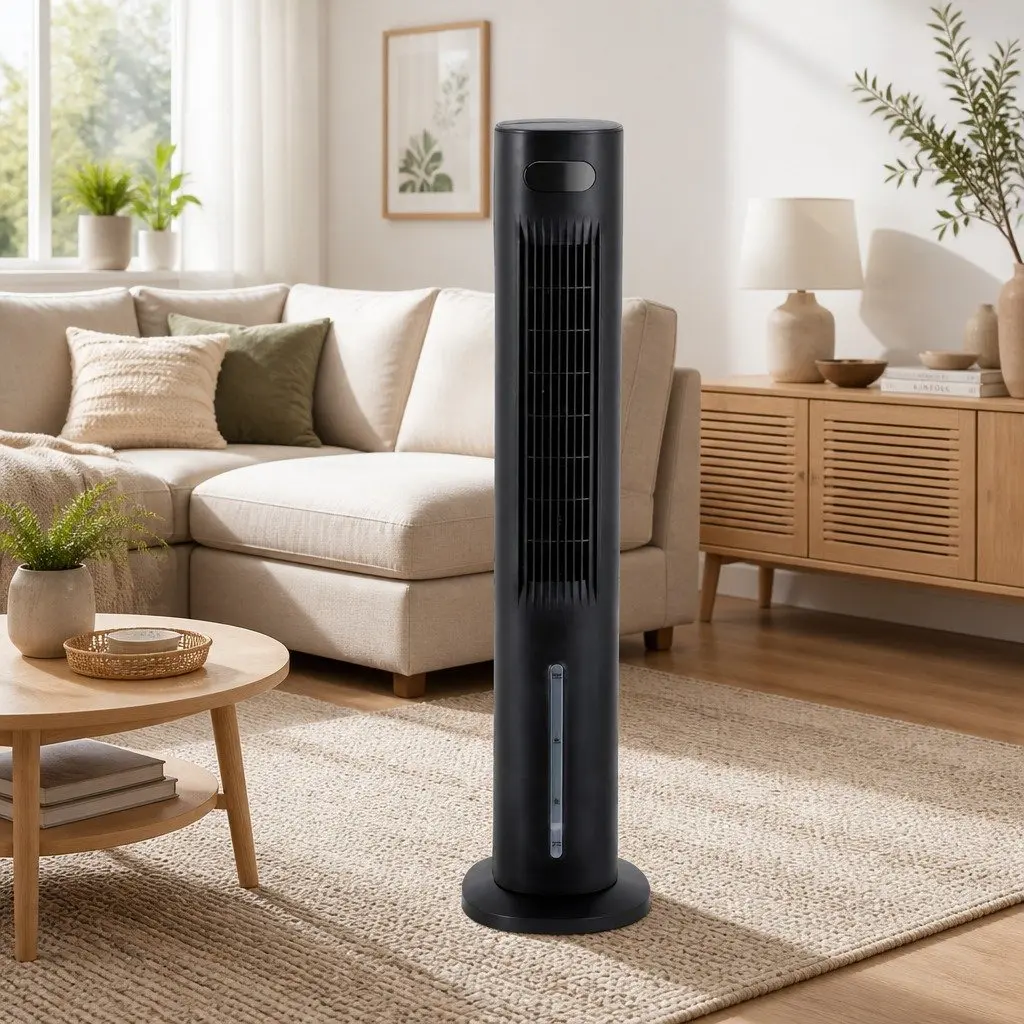 Evaporative Air Cooler 7L Water Tank 4-in-1 Fan Humidifier Purifier Remote