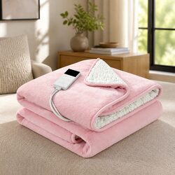 Versatile Electric Heated Throw Blanket for Any Room