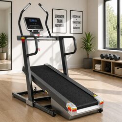 Electric Incline Trainer Treadmill Home Gym Fitness Machine Auto Incline Walking