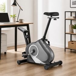 Under Desk Exercise Bike Magnetic Resistance Cardio Workouts 120kg Capacity
