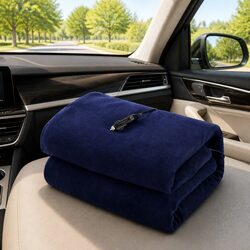 Practical Electric Heated Blanket for Road Trips