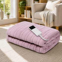 Practical Electric Heated Throw Rug for Couch Comfort