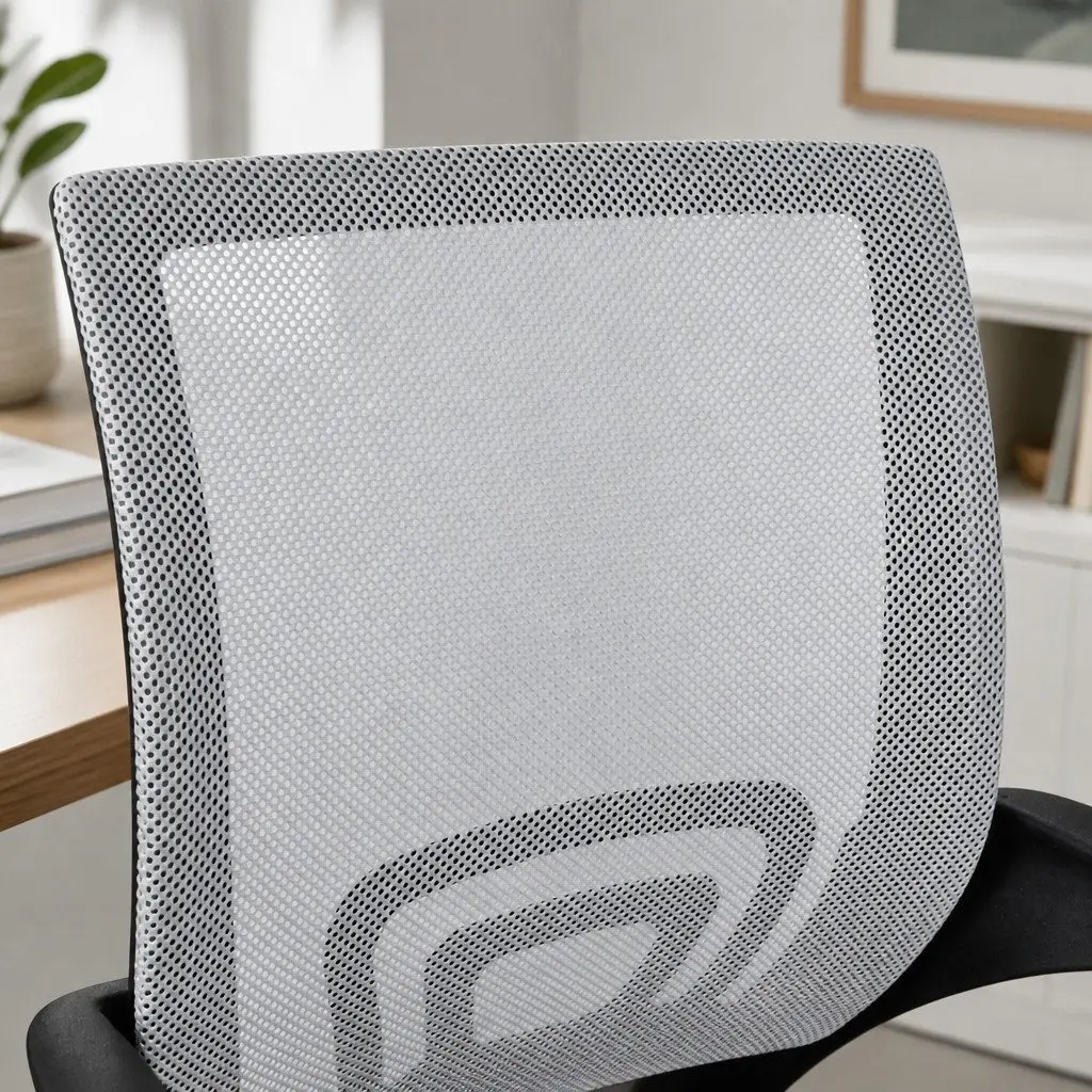 Ergonomic Office Chair Adjustable Height Mesh Back Black or Grey for Computer Gaming