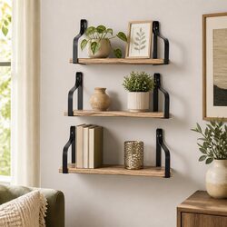 Versatile Floating Shelf Brackets for Any Room