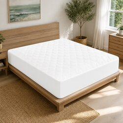 Single Fitted Mattress Protector for Everyday Use