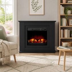 Practical Electric Fireplace Mantel Heater for Any Room