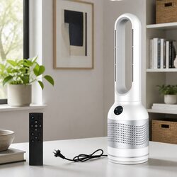 Versatile Bladeless Fan for Everyday Comfort