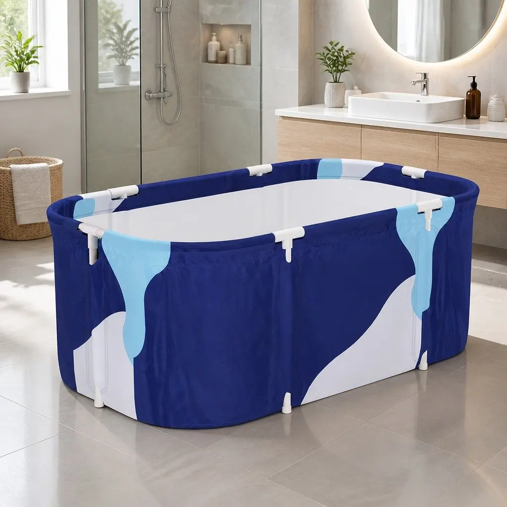Foldable Bathtub PVC Spa Bucket for Home Use