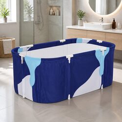 Practical Foldable Bathtub PVC Spa Bucket for Home Use