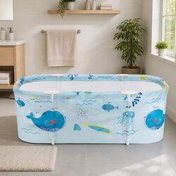 Practical Foldable Bathtub for Any Home Setting
