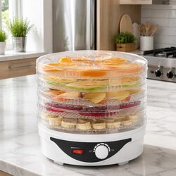 Versatile 5 Tray Food Dehydrator for Home Use