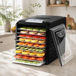 Versatile 9-Tray Food Dehydrator for Home Use